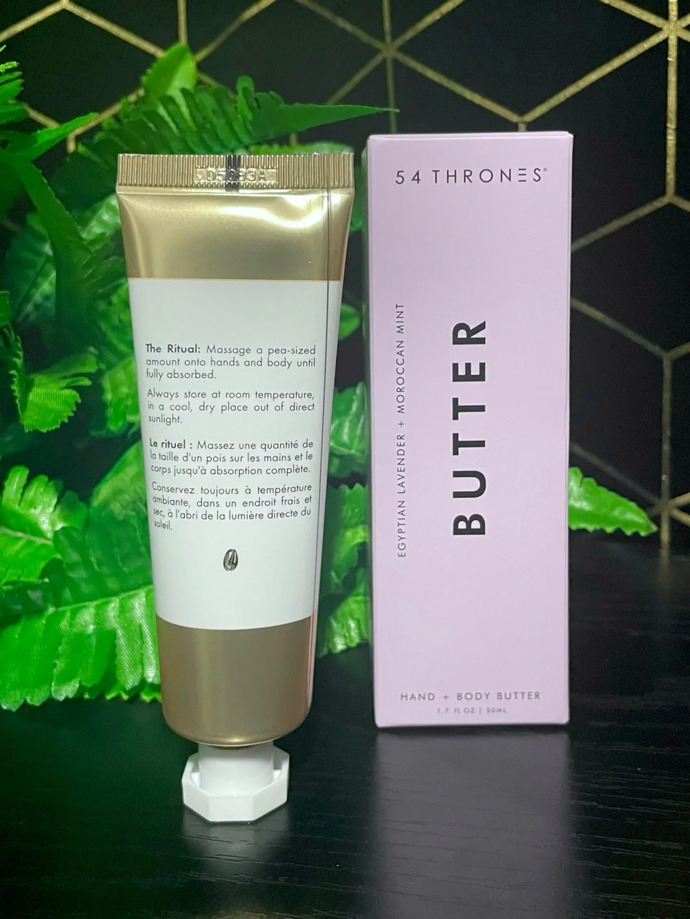 54 Thrones African Beauty Butter: Egyptian Lavender + Moroccan Mint